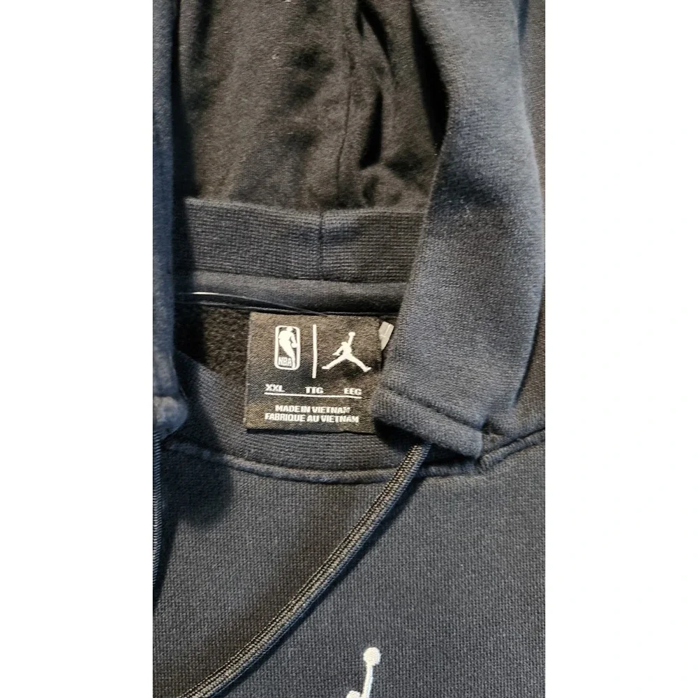 Jordan Phoenix Suns Courtside Statement Loose Fit Men Black Hoodie DZ0435-010...